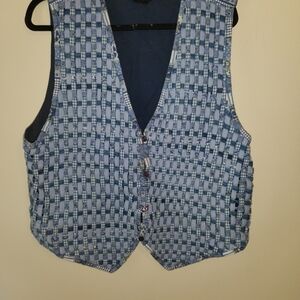 Stylish Blue Denim Vest for Women